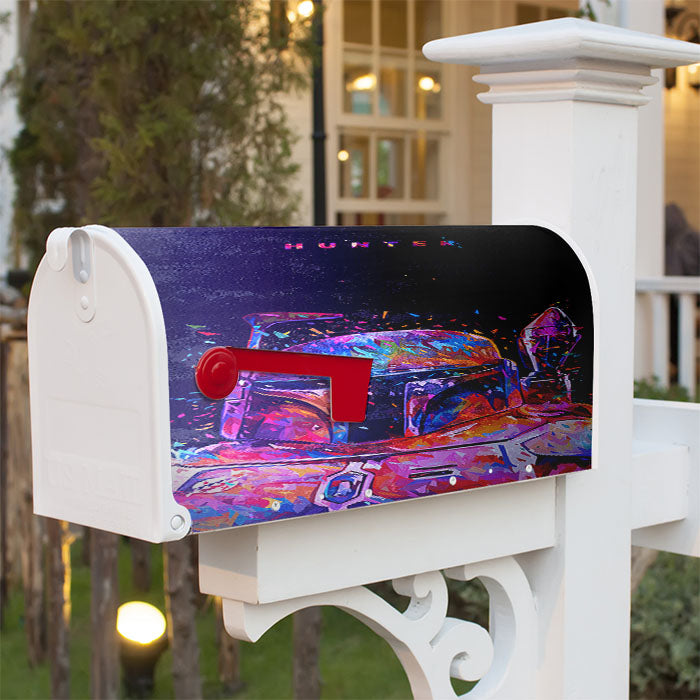 Hunter Of Star Wars Magnetic Mailbox Cover 18" X 21" Outdoor Decor