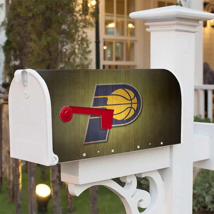 Indiana Pacers Magnetic Mailbox Cover 18" X 21" Outdoor Decor