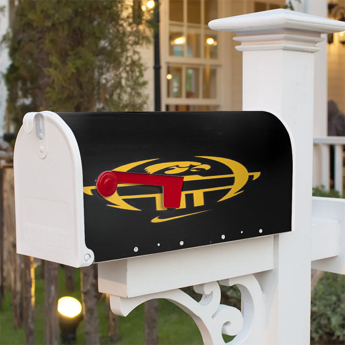 Iowa Hawkeyes Magnetic Mailbox Cover 18" X 21" Outdoor Decor