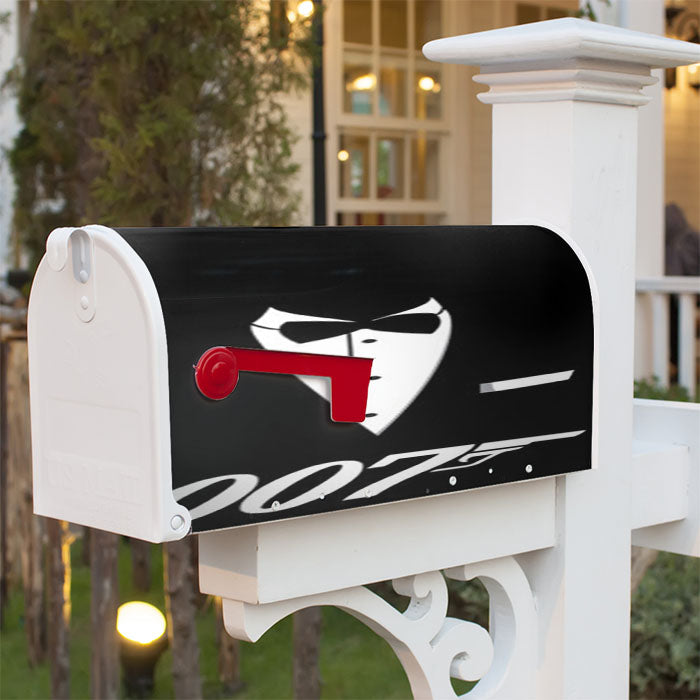 James Bond 007 Magnetic Mailbox Cover 18" X 21" Outdoor Decor