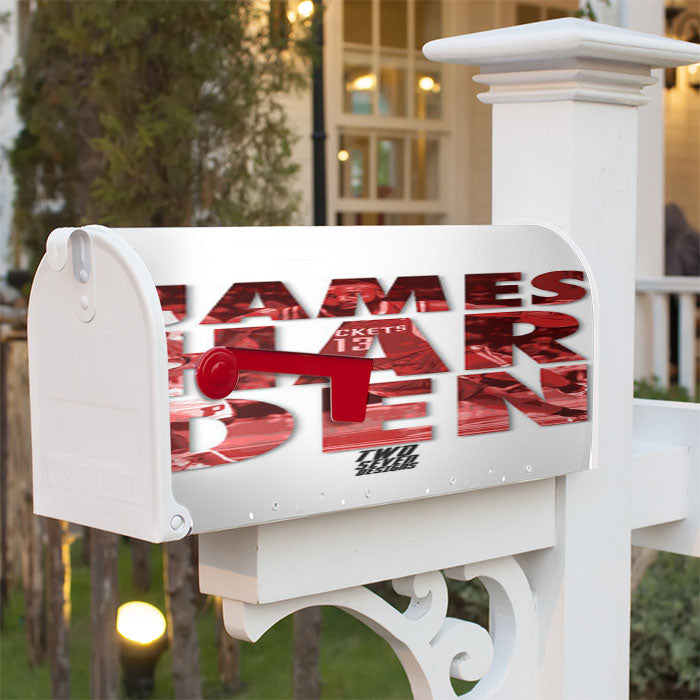 James Harden Text Magnetic Mailbox Cover 18" X 21" Outdoor Decor