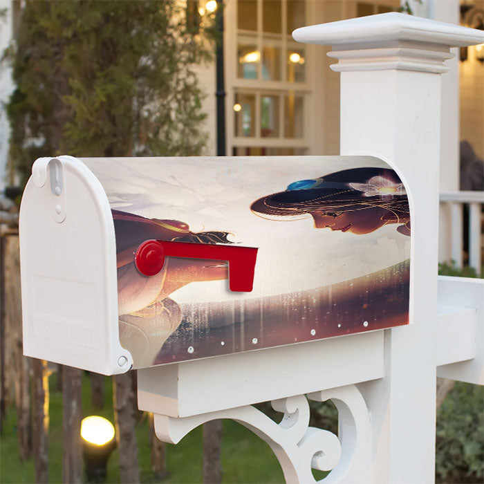 Jasmine Aladdin Wallpaper Magnetic Mailbox Cover 18" X 21" Outdoor Decor