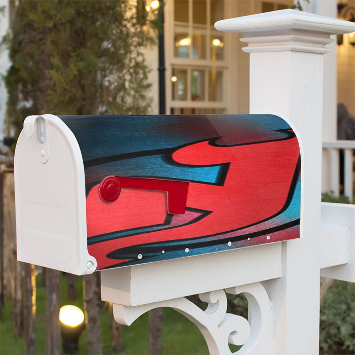 Jersey Devils Nhl Sport Logo Magnetic Mailbox Cover 18" X 21" Outdoor Decor
