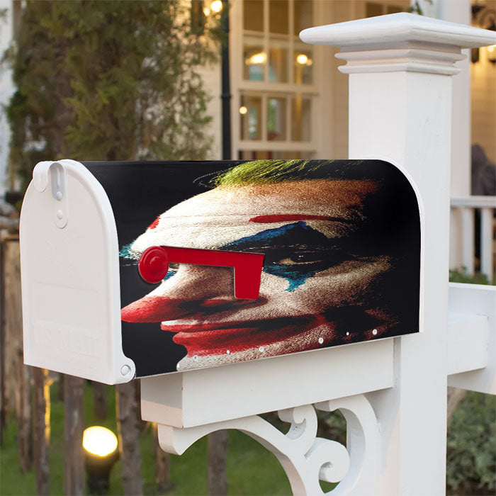 Joker Smiling At You Magnetic Mailbox Cover 18" X 21" Outdoor Decor