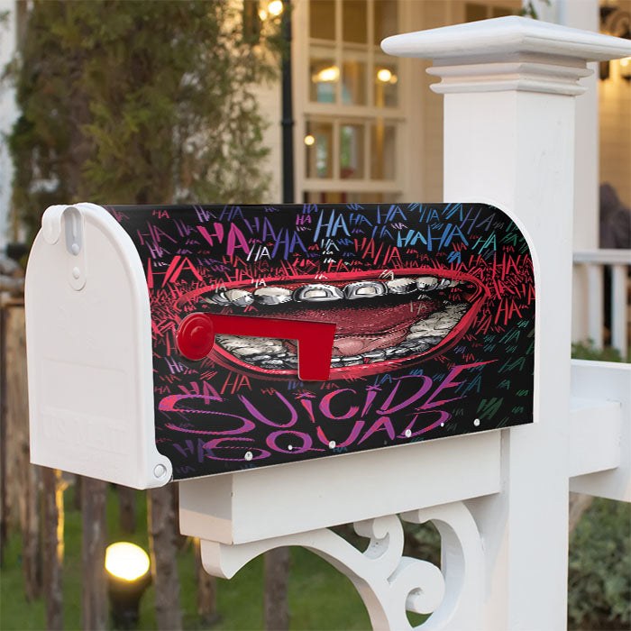 Joker Suicide Squad Poster Magnetic Mailbox Cover 18" X 21" Outdoor Decor