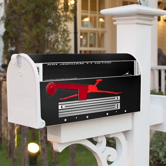 Jordan 23 Retro Magnetic Mailbox Cover 18" X 21" Outdoor Decor