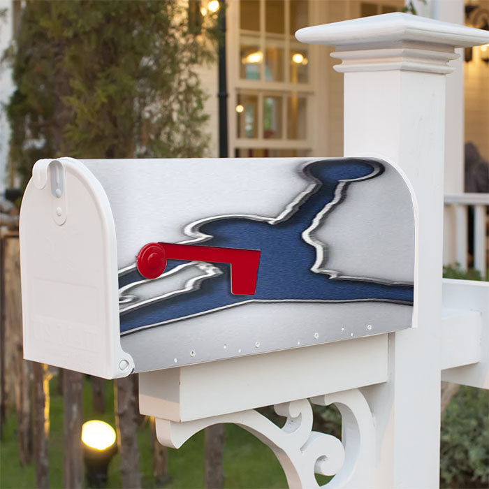 Jordan Die Cut Magnetic Mailbox Cover 18" X 21" Outdoor Decor
