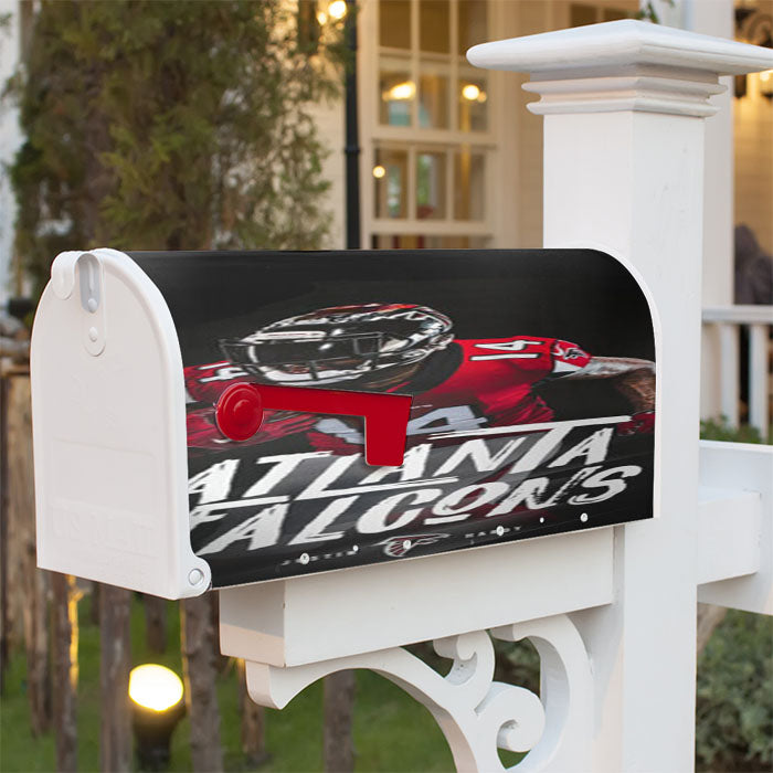 Justin Hardy Atlanta Falcons Magnetic Mailbox Cover 18" X 21" Outdoor Decor