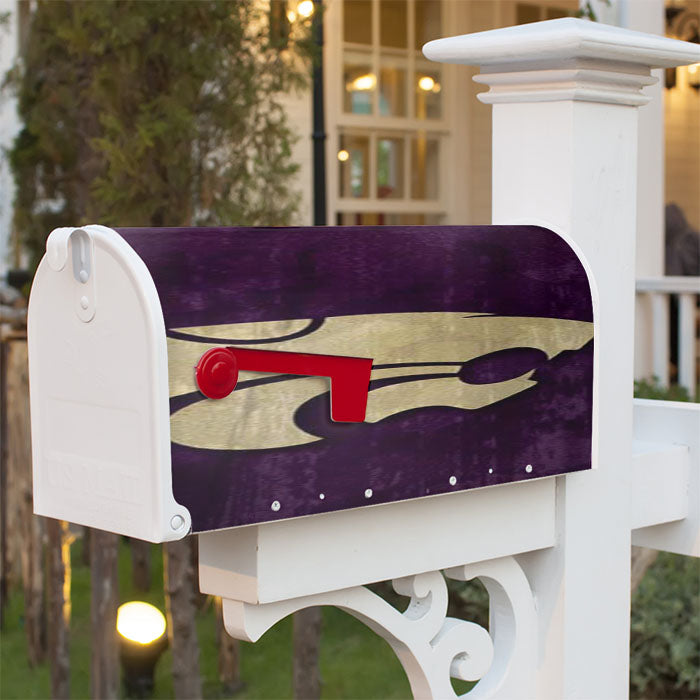 Kansas State Logo Wood Magnetic Mailbox Cover 18" X 21" Outdoor Decor