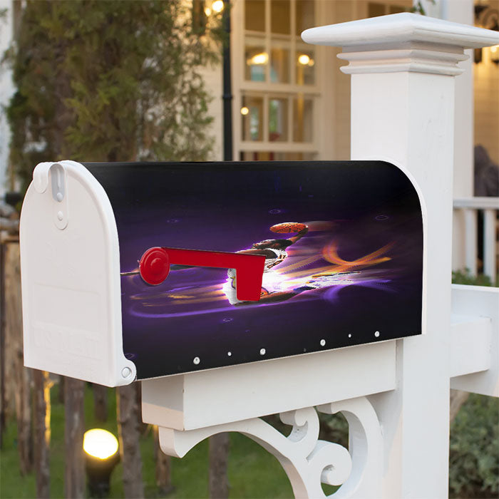 Kobe Slamdunk Glowing Magnetic Mailbox Cover 18" X 21" Outdoor Decor