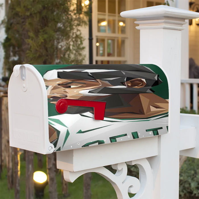 Kyrie Irving Mask Magnetic Mailbox Cover 18" X 21" Outdoor Decor