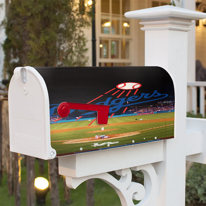 La Dodgers Stadium 1 Magnetic Mailbox Cover 18" X 21" Outdoor Decor
