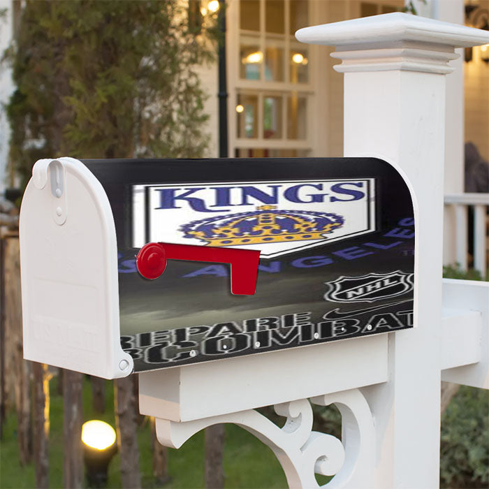 La Kings Prepare Magnetic Mailbox Cover 18" X 21" Outdoor Decor