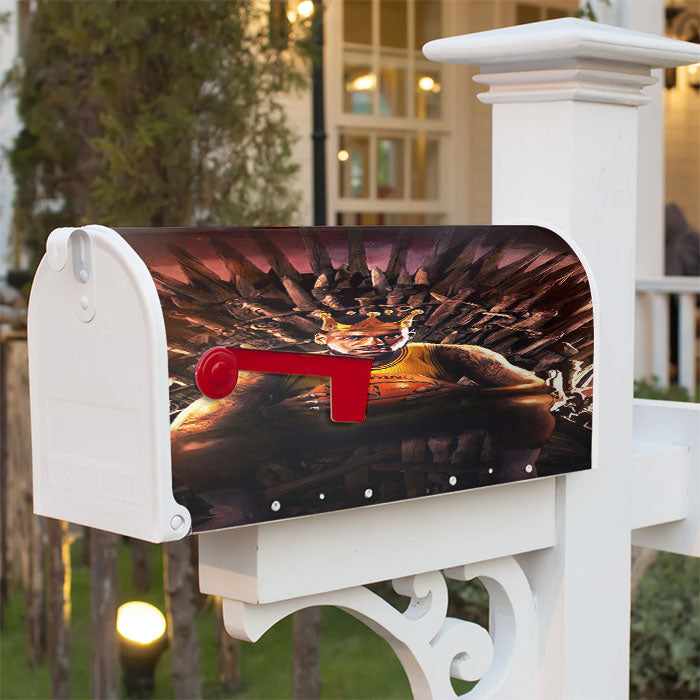 Lebron James Game Of Thrones Cavaliers Magnetic Mailbox Cover 18" X 21" Outdoor Decor
