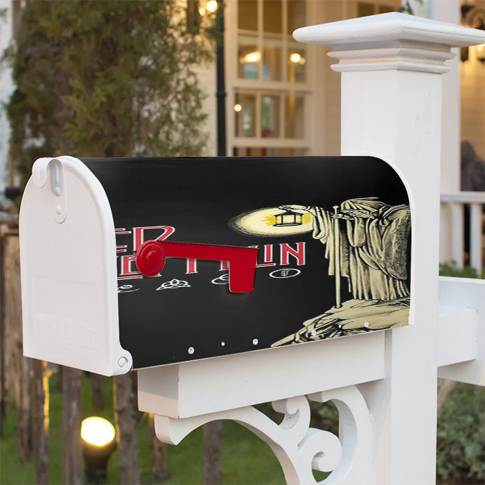 Led Zeppelin The Darkness Logo Magnetic Mailbox Cover 18" X 21" Outdoor Decor