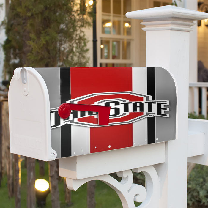 Logo Ohio State Buckeyes Magnetic Mailbox Cover 18" X 21" Outdoor Decor