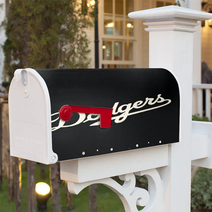Los Angeles La Dodgers Mlb Magnetic Mailbox Cover 18" X 21" Outdoor Decor