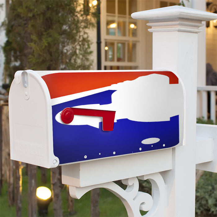 Major League Baseball Logo Magnetic Mailbox Cover 18" X 21" Outdoor Decor