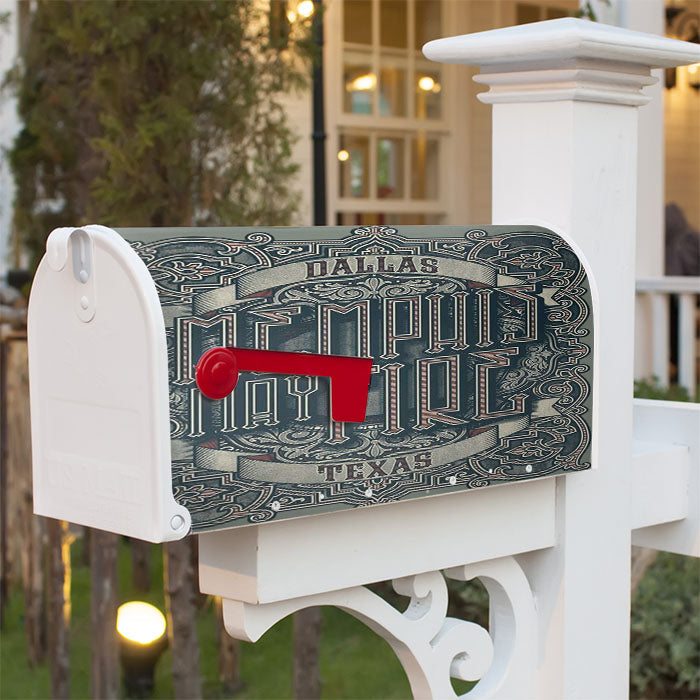 Memphis May Fire Dallas Texas Magnetic Mailbox Cover 18" X 21" Outdoor Decor