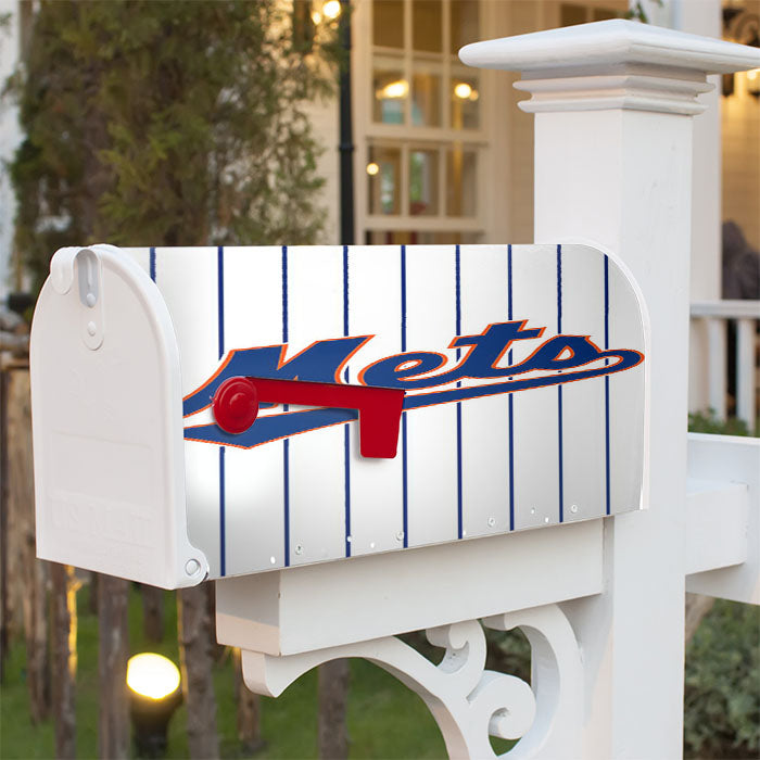 Mets Baseball Los Angeles Magnetic Mailbox Cover 18" X 21" Outdoor Decor