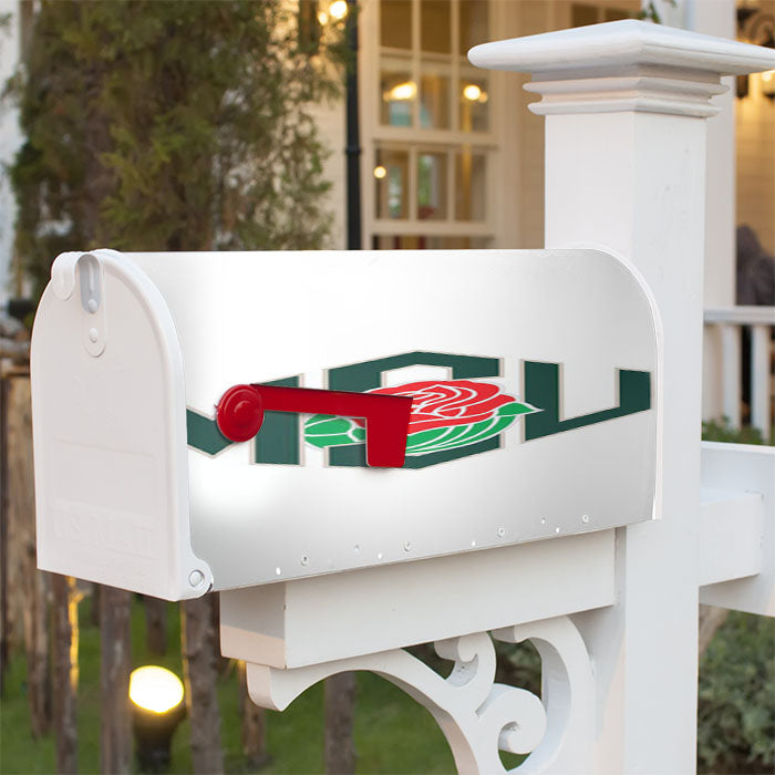 Michigan State Rose Magnetic Mailbox Cover 18" X 21" Outdoor Decor