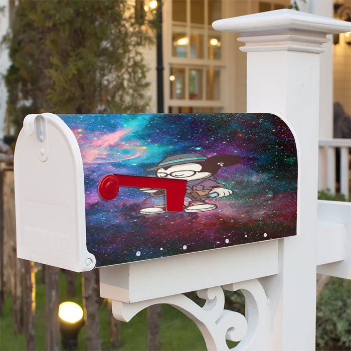 Mickey Mouse Hipster Ga Magnetic Mailbox Cover 18" X 21" Outdoor Decor