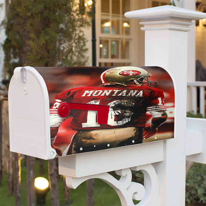 Montana 16 Nfl Magnetic Mailbox Cover 18" X 21" Outdoor Decor