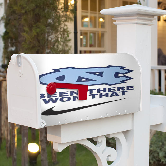 Nc Tar Heels Won That Magnetic Mailbox Cover 18" X 21" Outdoor Decor