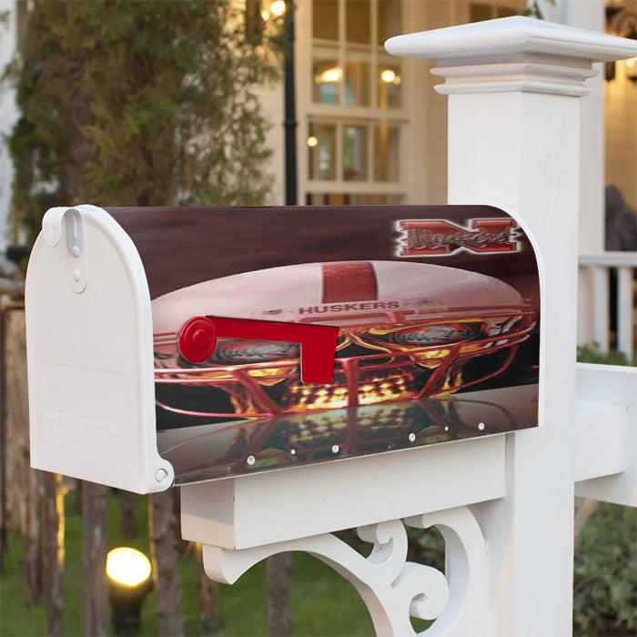 Nebraska Huskers Undead Magnetic Mailbox Cover 18" X 21" Outdoor Decor