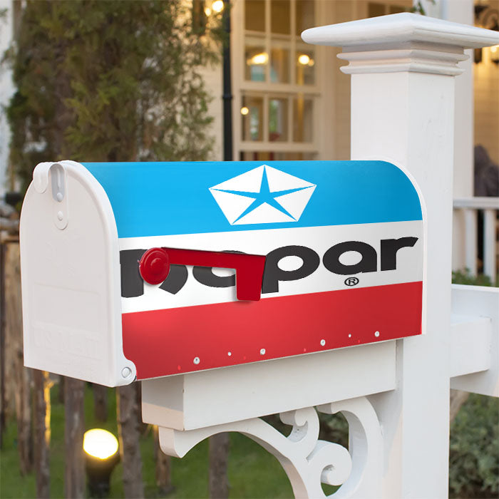 New Mopar Logo Magnetic Mailbox Cover 18" X 21" Outdoor Decor