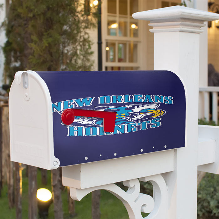 New Orleans Hornets Magnetic Mailbox Cover 18" X 21" Outdoor Decor