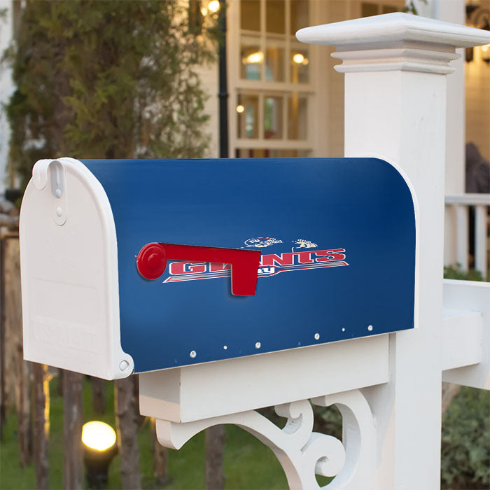 New York Giants Magnetic Mailbox Cover 18" X 21" Outdoor Decor