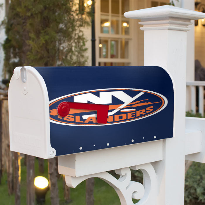 New York Islanders New Magnetic Mailbox Cover 18" X 21" Outdoor Decor