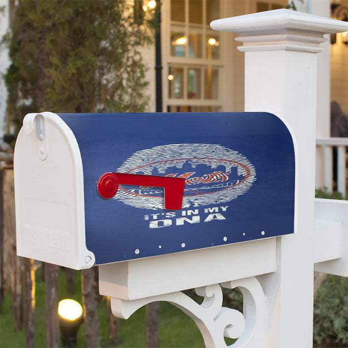 New York Yankees Dna Magnetic Mailbox Cover 18" X 21" Outdoor Decor