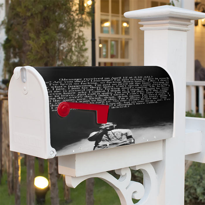 Note To Self Lyrics The Amity Affliction Magnetic Mailbox Cover 18" X 21" Outdoor Decor