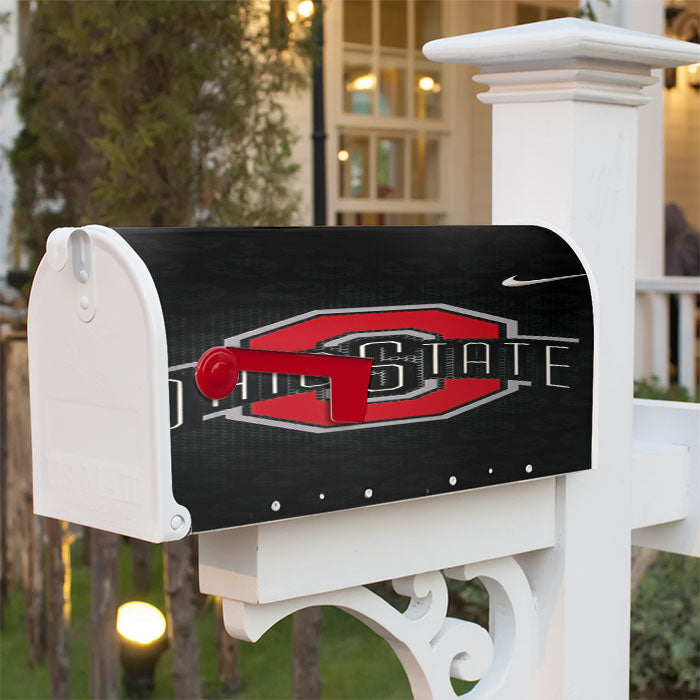 Ohio State Buckeyes 987 Magnetic Mailbox Cover 18" X 21" Outdoor Decor