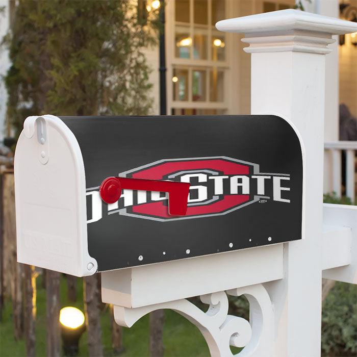Ohio State Buckeyes American Footbal 1 Aa Magnetic Mailbox Cover 18" X 21" Outdoor Decor