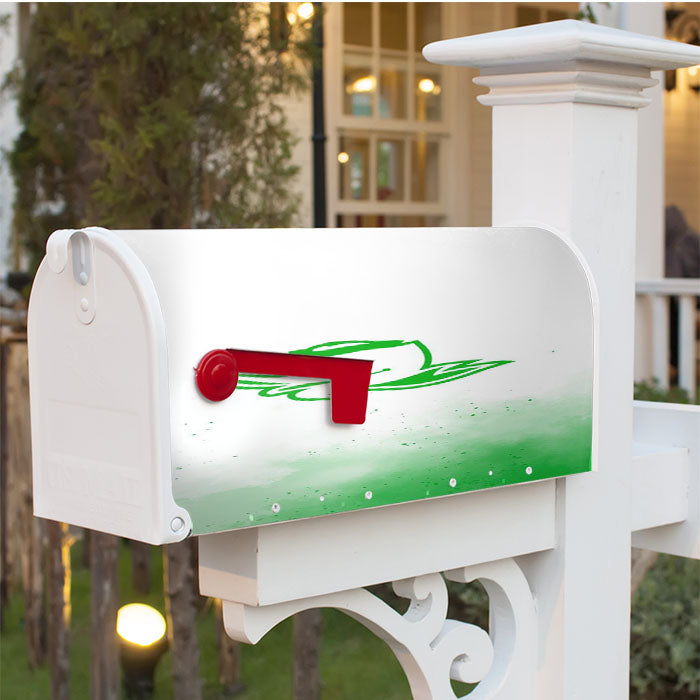 Oregon Ducks Logo Magnetic Mailbox Cover 18" X 21" Outdoor Decor