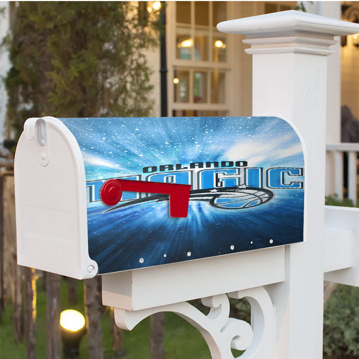 Orlando Magic Magnetic Mailbox Cover 18" X 21" Outdoor Decor