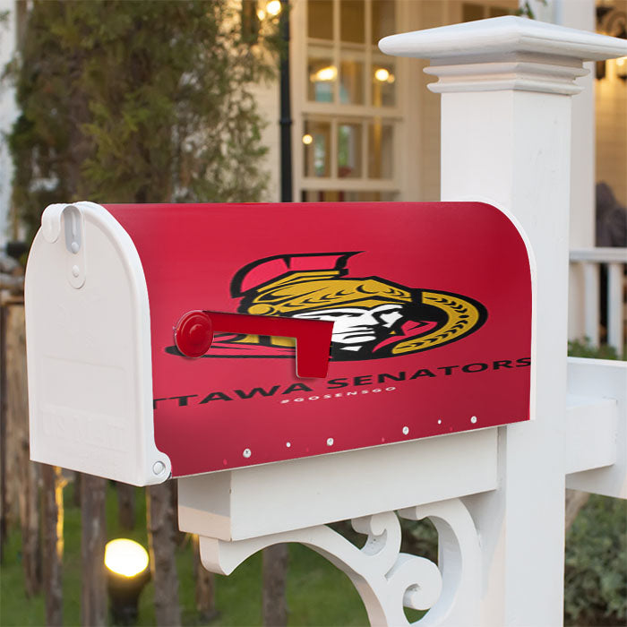 Ottawa Predators Red Magnetic Mailbox Cover 18" X 21" Outdoor Decor