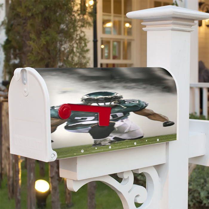 Philadelphia Eagles Brian Dawkins Magnetic Mailbox Cover 18" X 21" Outdoor Decor