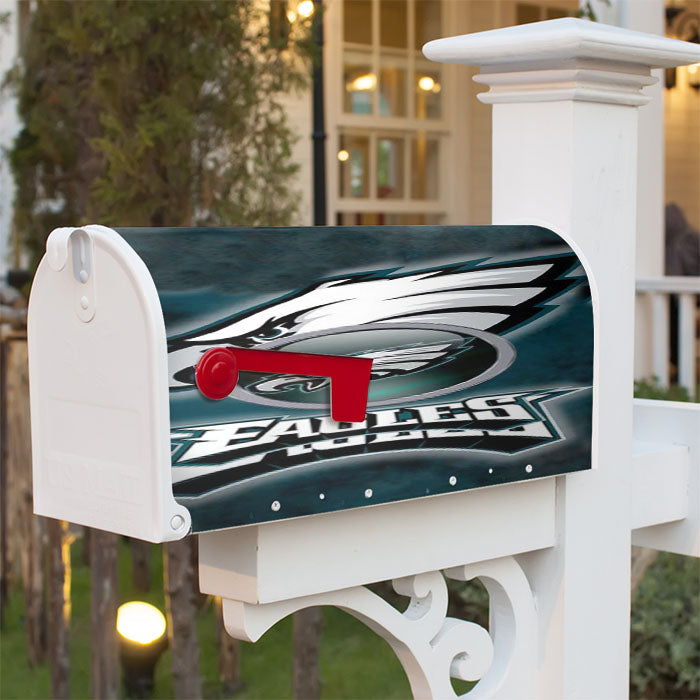 Philadelphia Eagles Club Magnetic Mailbox Cover 18" X 21" Outdoor Decor