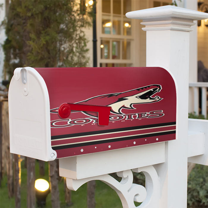 Phoenix Coyotes Magnetic Mailbox Cover 18" X 21" Outdoor Decor
