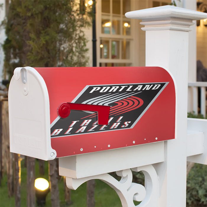 Portland Trail Blazers Magnetic Mailbox Cover 18" X 21" Outdoor Decor