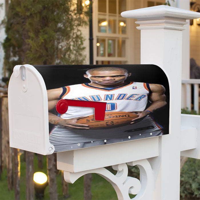 Russell Westbrook Magnetic Mailbox Cover 18" X 21" Outdoor Decor