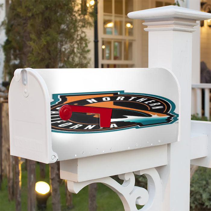 San Jose Sharks Logo Florida Magnetic Mailbox Cover 18" X 21" Outdoor Decor