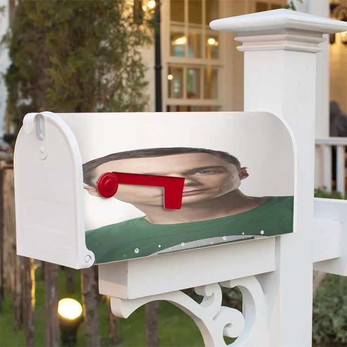 Sheldon Cooper Big Bang Theory Magnetic Mailbox Cover 18" X 21" Outdoor Decor