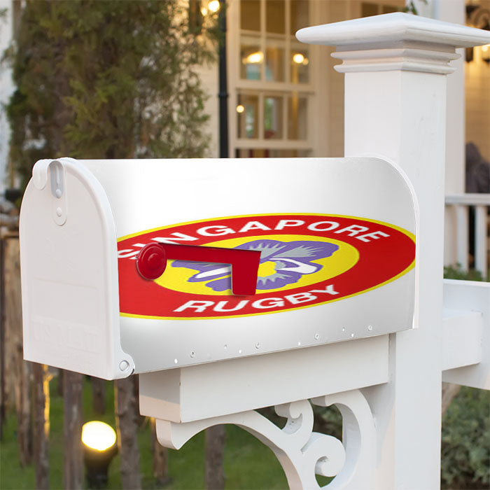 Singapore Rugby Magnetic Mailbox Cover 18" X 21" Outdoor Decor