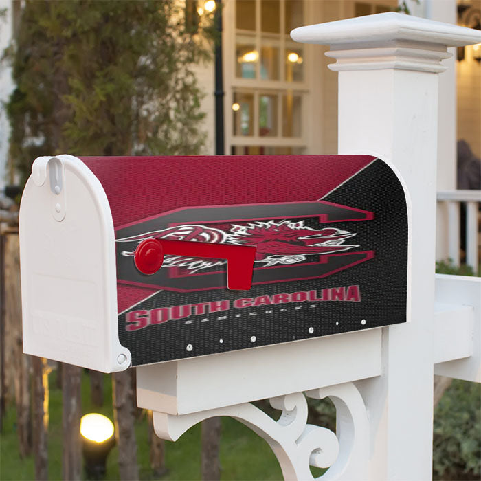 South Carolina Gamecocks Nfl Football 1 Magnetic Mailbox Cover 18" X 21" Outdoor Decor