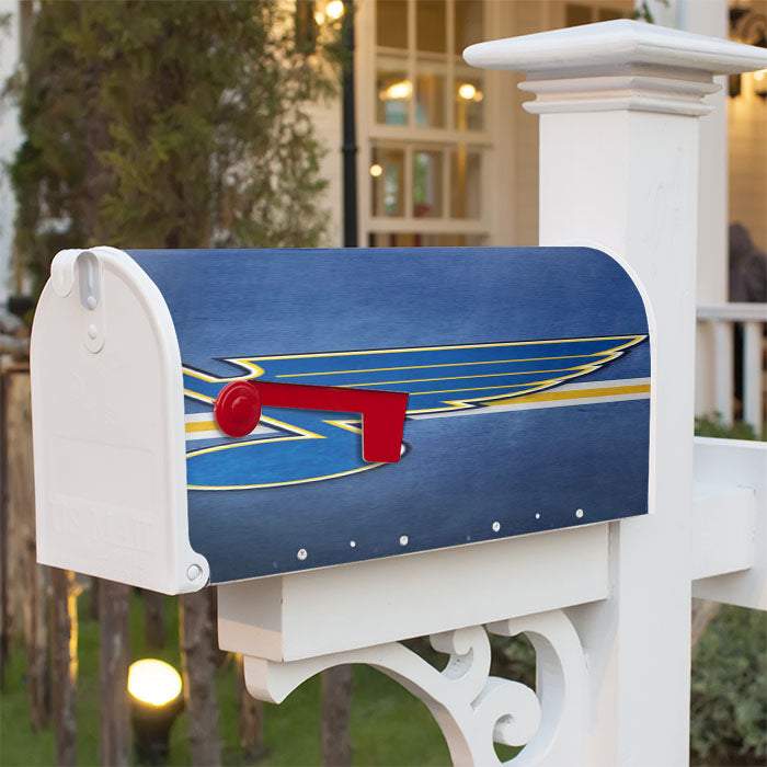 St Louis Blues Magnetic Mailbox Cover 18" X 21" Outdoor Decor